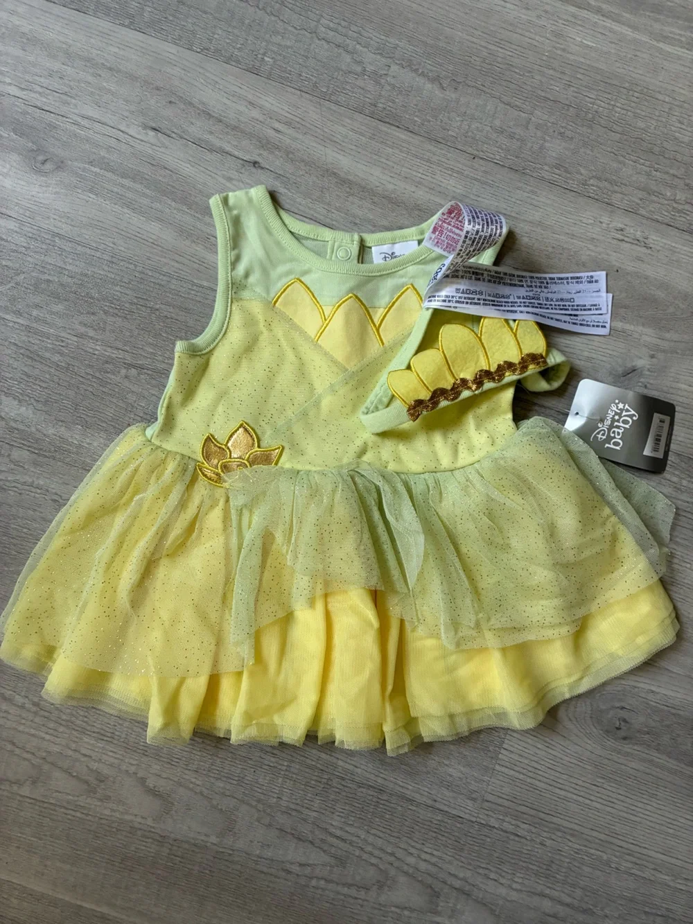 Princess Tiana Disney Tulle Tutu One-Piece